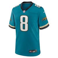 Jacksonville Jaguars Mark Brunell Nike Teal Retired Player Alternate Game Jersey