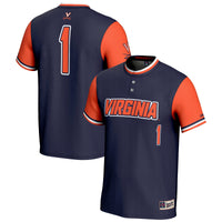 #1 Virginia Cavaliers GameDay Greats Lightweight Softball Jersey - Navy