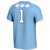 #1 North Carolina Tar Heels GameDay Greats Lightweight Softball Jersey - Carolina Blue