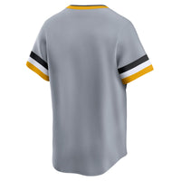 Pittsburgh Pirates Nike Gray Cooperstown Collection Limited Jersey