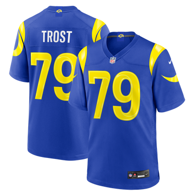 Los Angeles Rams Keagen Trost Nike Royal Team Game Jersey