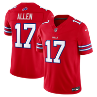 Buffalo Bills Josh Allen Nike Red Alternate Vapor F.U.S.E. Stitched Limited Jersey