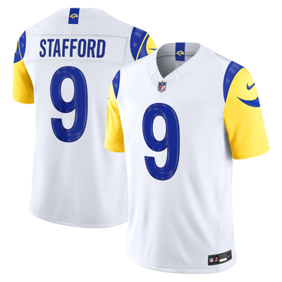 Los Angeles Rams Matthew Stafford Nike White Vapor F.U.S.E. Stitched Limited Jersey