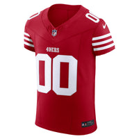 San Francisco 49ers Nike Scarlet Vapor F.U.S.E. Elite Custom Jersey