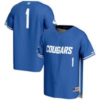 #1 BYU Cougars GameDay Greats Lightweight Baseball Jersey - Royal