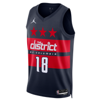 Washington Wizards Jordan Brand Statement Edition Swingman Jersey - Navy - Kyshawn George -