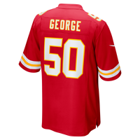 Kansas City Chiefs Brandon George Nike Red Team Game Jersey