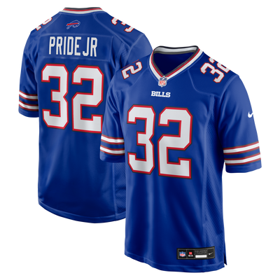 Buffalo Bills Toriano Pride Jr. Nike Royal Team Game Jersey