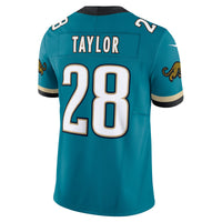 Jacksonville Jaguars Fred Taylor Nike Teal Prowler Throwback Vapor F.U.S.E. Limited Retired Player Jersey