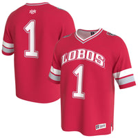 New Mexico Lobos GameDay Greats Lightweight Collegiate Football Fashion Jersey - Cherry