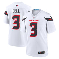 Houston Texans Tank Dell Nike White Game Jersey