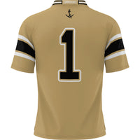 #1 Vanderbilt Commodores GameDay Greats Football Jersey - Gold