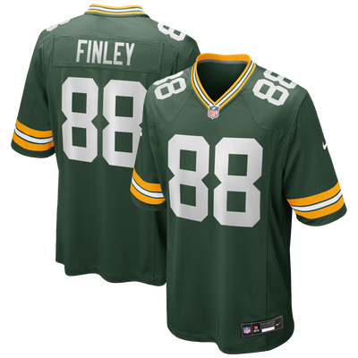 Green Bay Packers Jermichael Finley Nike Green Game Retired Player Jersey