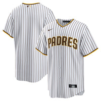 San Diego Padres Nike White Home Blank Replica Jersey