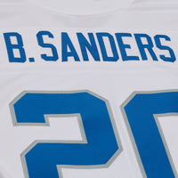 Detroit Lions Barry Sanders Mitchell & Ness White 1989 Legacy Replica Player Jersey