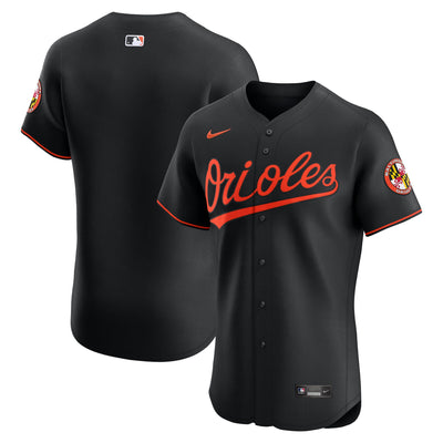 Baltimore Orioles Nike Black Alternate Elite Jersey