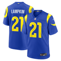 Los Angeles Rams Cam Lampkin Nike Royal Team Game Jersey