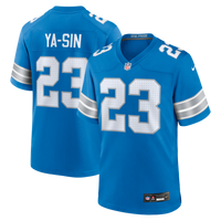 Detroit Lions Rock Ya-Sin Nike Blue Team Game Jersey
