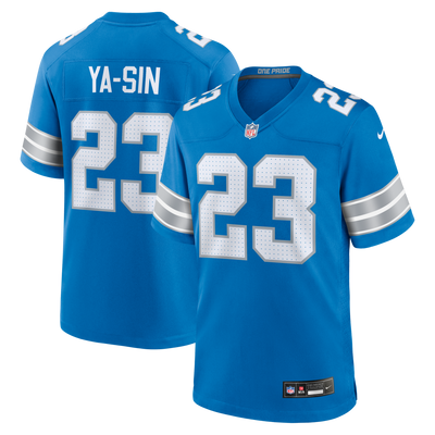 Detroit Lions Rock Ya-Sin Nike Blue Team Game Jersey