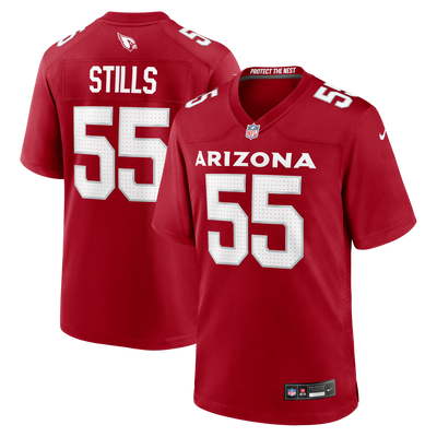 Arizona Cardinals Dante Stills Nike Cardinal Team Game Jersey