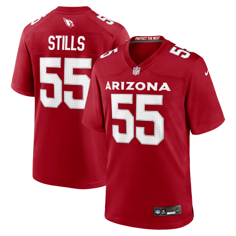Arizona Cardinals Dante Stills Nike Cardinal Team Game Jersey
