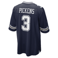 Dallas Cowboys George Pickens Nike Navy Game Jersey