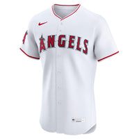 Los Angeles Angels Nike White Home Elite Jersey