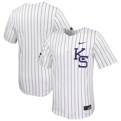 Nike White Kansas State Wildcats Limited Baseball Jersey