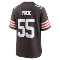 Cleveland Browns Ethan Pocic Nike Brown Game Jersey