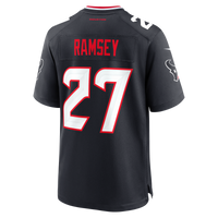 Houston Texans Kamari Ramsey Nike Navy Team Game Jersey