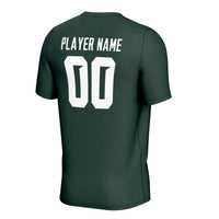 Michigan State Spartans GameDay Greats NIL Pick-A-Player Soccer Jersey - Green
