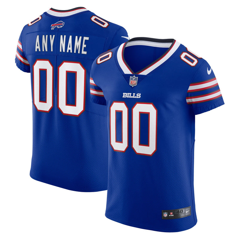 Buffalo Bills Nike Royal Vapor Elite Custom Jersey