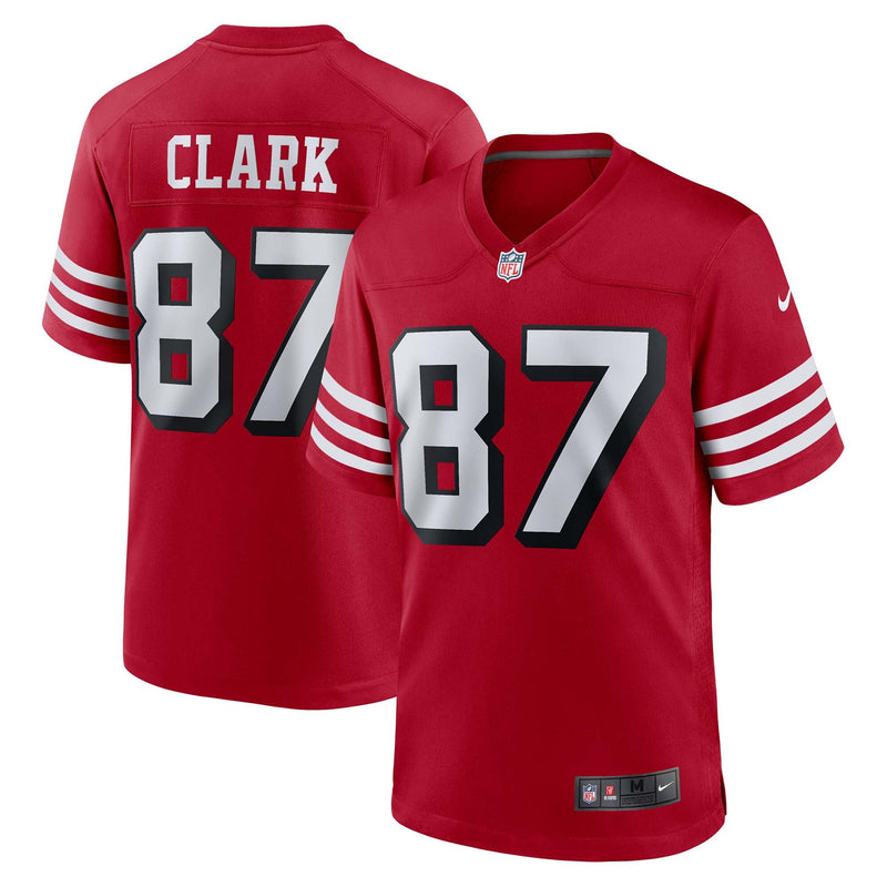 San Francisco 49ers Dwight Clark Nike Scarlet Retired Player Alternate Game Jersey