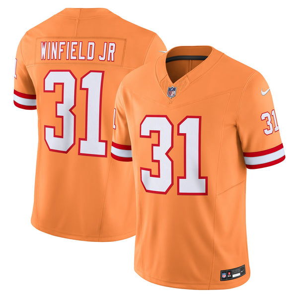 Tampa Bay Buccaneers Antoine Winfield Jr. Nike Orange Vapor F.U.S.E. Limited Jersey