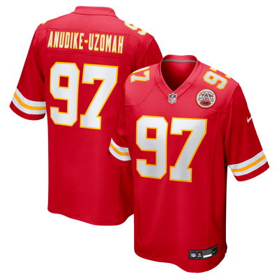 Kansas City Chiefs Felix Anudike-Uzomah Nike Red Game Jersey