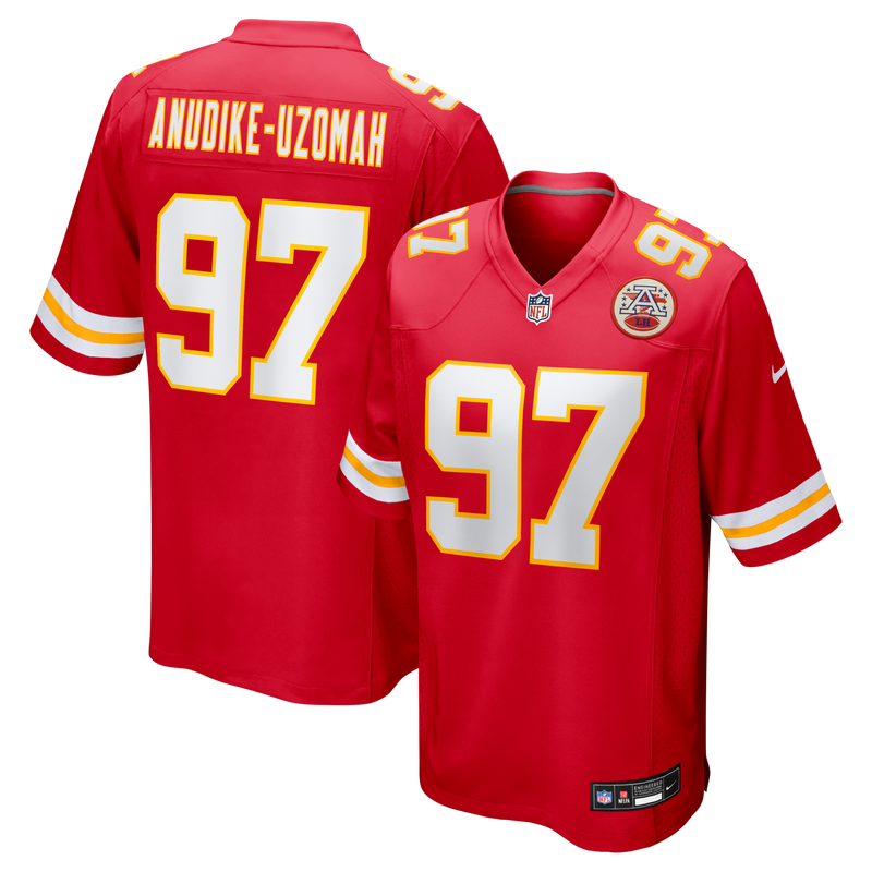 Kansas City Chiefs Felix Anudike-Uzomah Nike Red Game Jersey
