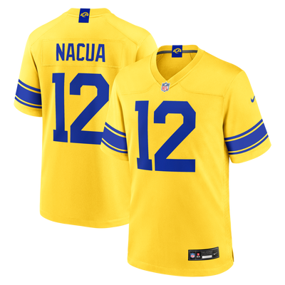 Los Angeles Rams Puka Nacua Nike Classic Sol Game Jersey