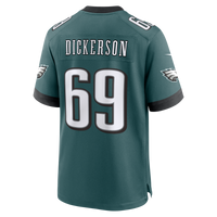 Philadelphia Eagles Landon Dickerson Nike Midnight Green Team Game Jersey