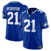 Seattle Seahawks Devon Witherspoon Nike Royal Alternate Vapor F.U.S.E. Limited Jersey