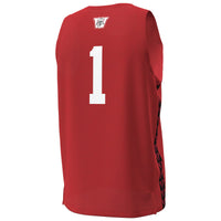 #1 Wisconsin Badgers Under Armour Special Game Replica Basketball Jersey - Red