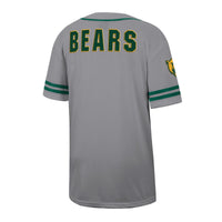 Baylor Bears Colosseum Free Spirited Baseball Jersey - Gray
