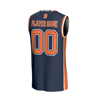 Syracuse Orange GameDay Greats Lightweight Collegiate Basketball NIL Pick-A-Player Fashion Jersey - Navy