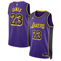 Los Angeles Lakers Jordan Brand Statement Edition Swingman Jersey - Lebron James