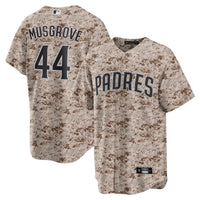 San Diego Padres Joe Musgrove Nike Camo USMC Alternate Replica Player Jersey