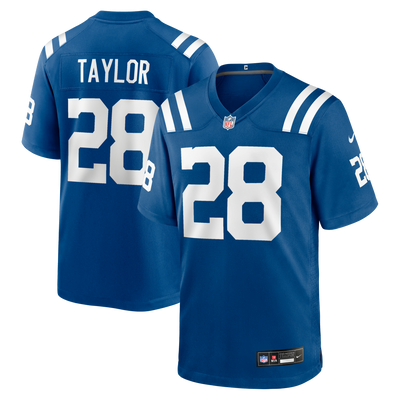 Indianapolis Colts Jonathan Taylor Nike Royal Player Game Jersey