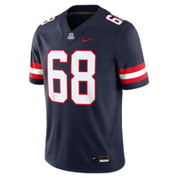 Nike Tedy Bruschi Navy Arizona Wildcats Home Game Jersey