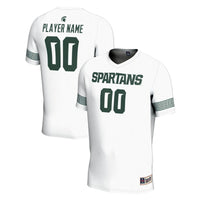 Michigan State Spartans GameDay Greats NIL Pick-A-Player Lightweight Soccer Jersey - White