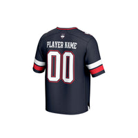 UConn Huskies GameDay Greats NIL Pick-A-Player Football Fashion Jersey - Navy