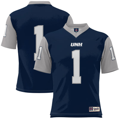 #1 New Hampshire Wildcats GameDay Greats Football Jersey - Navy