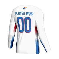 Kansas Jayhawks GameDay Greats NIL Pick-A-Player Lightweight Volleyball Jersey - White